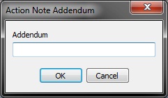 Action note addendum
